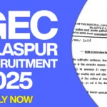 GEC bilaspur recruitment 2025 150x150 jpg